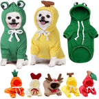 Cute Fruit Dog Clothes For Small Dogs Hoodies Cat Costume Coat