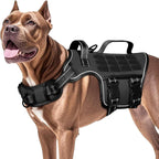 Heavy Duty No-Pull Tactical Dog Harness Molle Vest