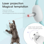 Automatic Cat Toy Smart Laser Teasing Cat Collar Electric USB Charging Kitten Amusing Toys