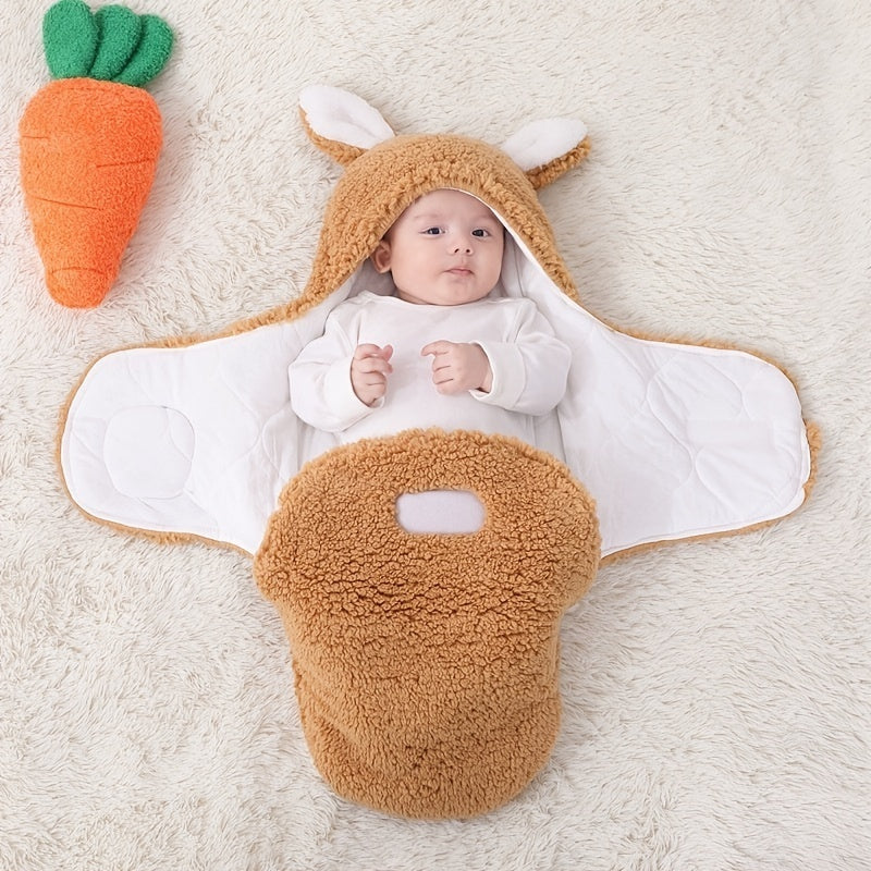 Super Soft Baby Sleeping Bag Fleece Newborn Blanket  Unisex Baby Wrap For Newborn Baby