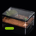 Track Box Feeding Turtle Hamster Corn Snake Cage Cylinder Anti-escape Climbing