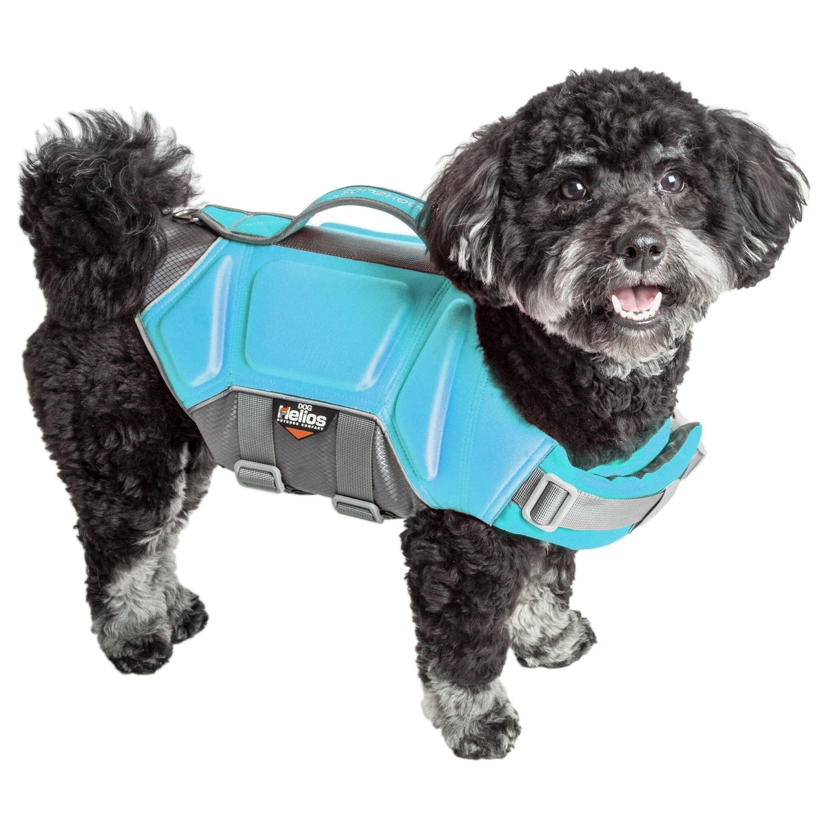 Dog Helios ® 'Tidal Guard' Multi-Point Strategically-Stitched Reflective Dog Life Jacket Vest