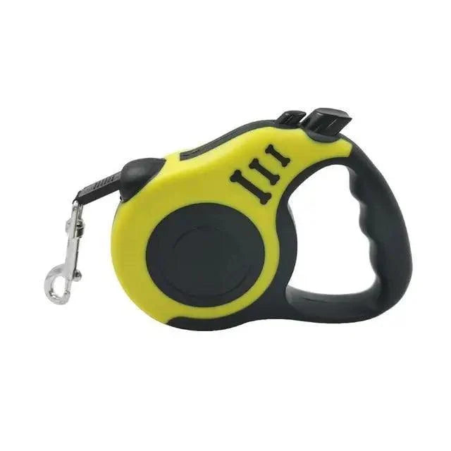 Durable Automatic Retractable No Tangle Comfortable Grip Walking Running Easy Control