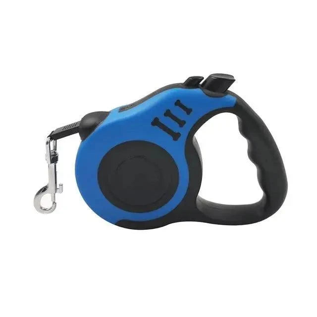 Durable Automatic Retractable No Tangle Comfortable Grip Walking Running Easy Control
