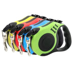 Durable Automatic Retractable No Tangle Comfortable Grip Walking Running Easy Control