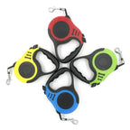 Durable Automatic Retractable No Tangle Comfortable Grip Walking Running Easy Control