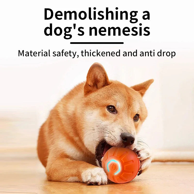 Smart Dog Toy Electronic Interactive Moving Ball USB Automatic Bouncing For Puppy's & Cats