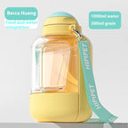 2 In 1 Dog Large Capacity Pets Out Drinking Pot Cat Water Dispenser Portable Water And Food Integrated Bowl