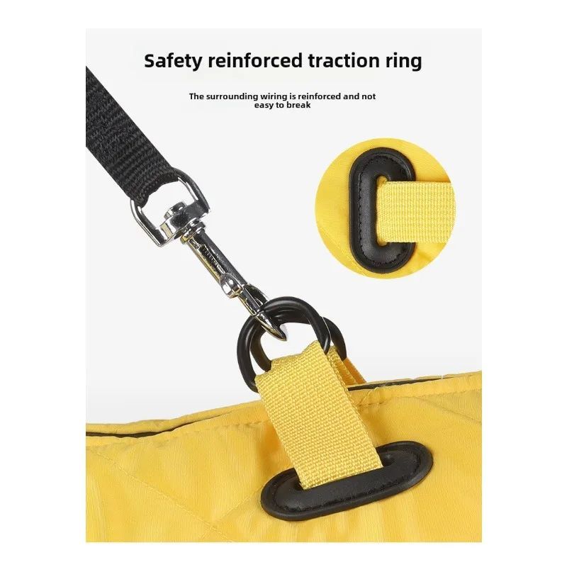 Waterproof Large Dog Jacket Warm Clothes Coat French Dog Reflective Cold Weather Coats