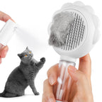 Cat Brush Self Cleaning Spray Cat Brushes For Indoor Cats Removes Loose and Tangled Hair