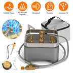 12000W Portable Camping Stove Windproof Backpacking Burner with Carrying Case Igniter.