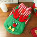 Christmas Pet Dogs Cats Coats Dress Up Costume Elk Pocket Sweatshirt Teddy