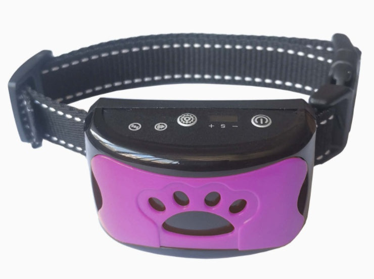 Dog Training Collar Waterproof Electric Remote Control Rechargeable Trainer Bark Arrester