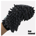 Pet Bathing Brush 2-in-1 Glove For Brushing, Massaging, Drying Grooming Kit For Dog Cat