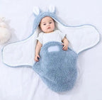 Super Soft Baby Sleeping Bag Fleece Newborn Blanket  Unisex Baby Wrap For Newborn Baby