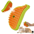 3 In 1 Pet Steam Brush Cat Dog Cleaning Steamy Spray Massage Beauty Comb Hair Removal