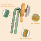 Self Cleaning Slicker Comb For Dog Cat Puppy Rabbit, Grooming Brush Tool