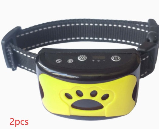 Dog Training Collar Waterproof Electric Remote Control Rechargeable Trainer Bark Arrester