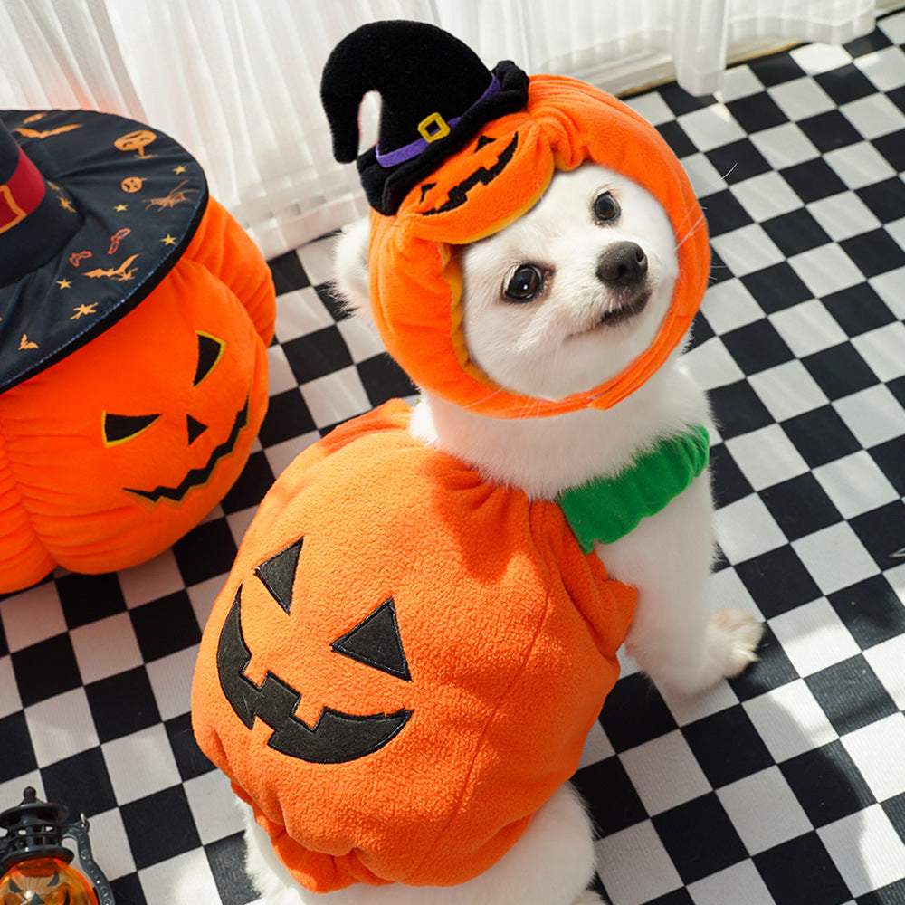 Halloween Vest For Dogs Cat Pet Costume Funny Thanksgiving Christmas For Small Animals