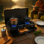 3-Burner Camping Stove for Outdoor Cooking & RV Use