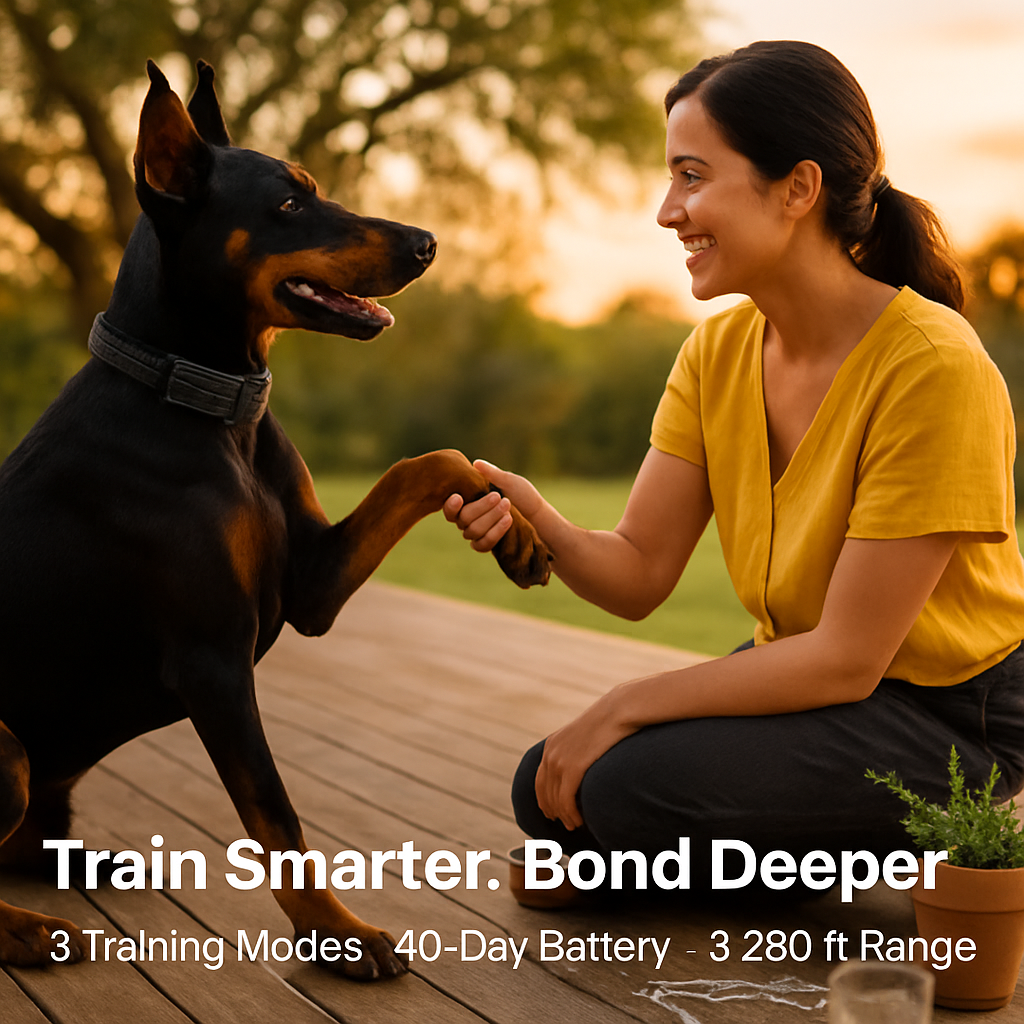 Dog Training Collar Receiver - Safe, Gentle Training Aid