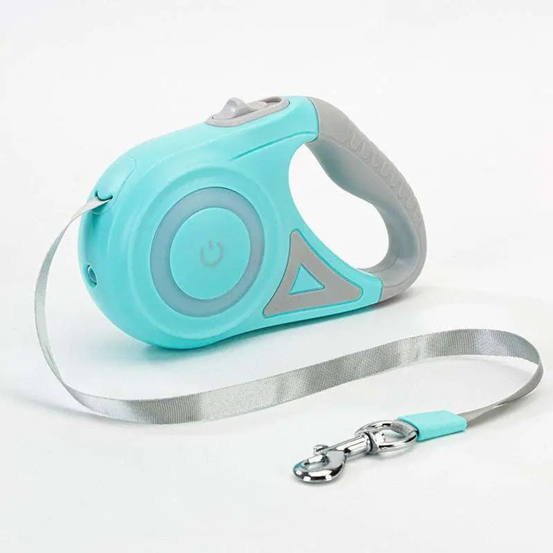 LED Dog Leash Retractable for Small Medium Dogs