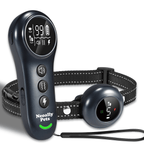 2-in-1 Training & Bark Control Collar Automatic, 5-150lbs Dogs Rechargeable, Waterproof