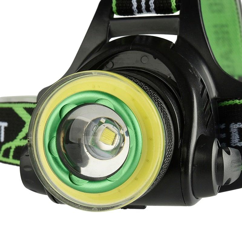 Rechargeable Adjustable 10000LM Led Headlamp Micro USB Charger Portable For Night Work