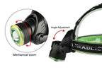 Rechargeable Adjustable 10000LM Led Headlamp Micro USB Charger Portable For Night Work