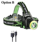 Rechargeable Adjustable 10000LM Led Headlamp Micro USB Charger Portable For Night Work