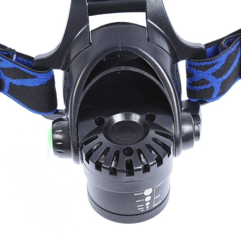 Rechargeable Adjustable 10000LM Led Headlamp Micro USB Charger Portable For Night Work