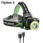 Rechargeable Adjustable 10000LM Led Headlamp Micro USB Charger Portable For Night Work