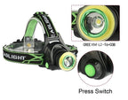 Rechargeable Adjustable 10000LM Led Headlamp Micro USB Charger Portable For Night Work
