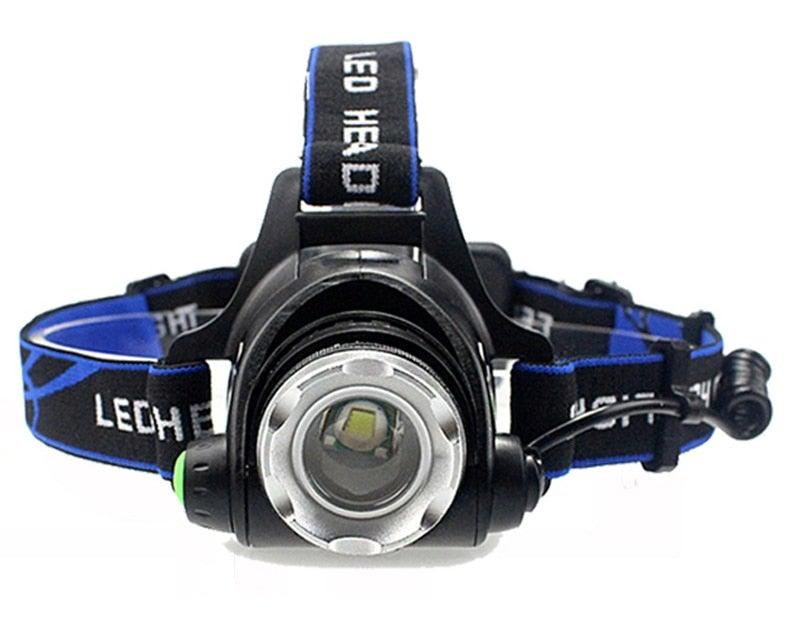 Rechargeable Adjustable 10000LM Led Headlamp Micro USB Charger Portable For Night Work
