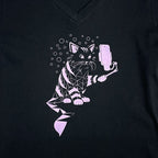Snap Cat Womens V-neck T-shirt