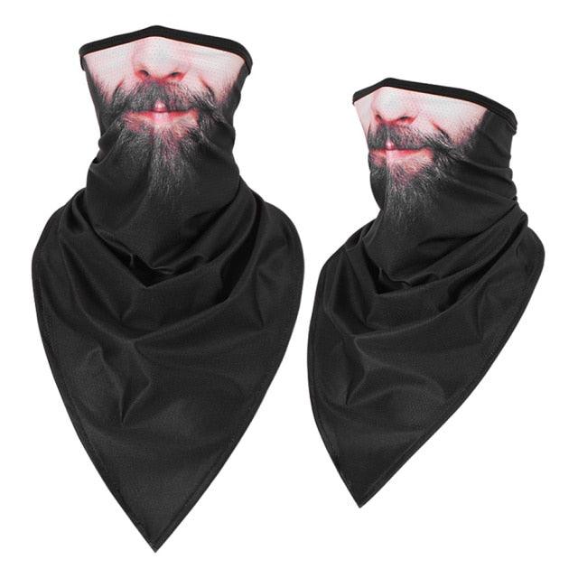 Summer Breathable Mesh Bandana Running Cycling Face Mask Hunting Skiing Bicycle Hiking