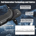 SUV Air Mattress Upgraded Flocking Extra Thick Surface w/ Electric Pump,3M Charging Cable