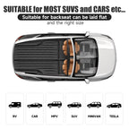 SUV Air Mattress Upgraded Flocking Extra Thick Surface w/ Electric Pump,3M Charging Cable