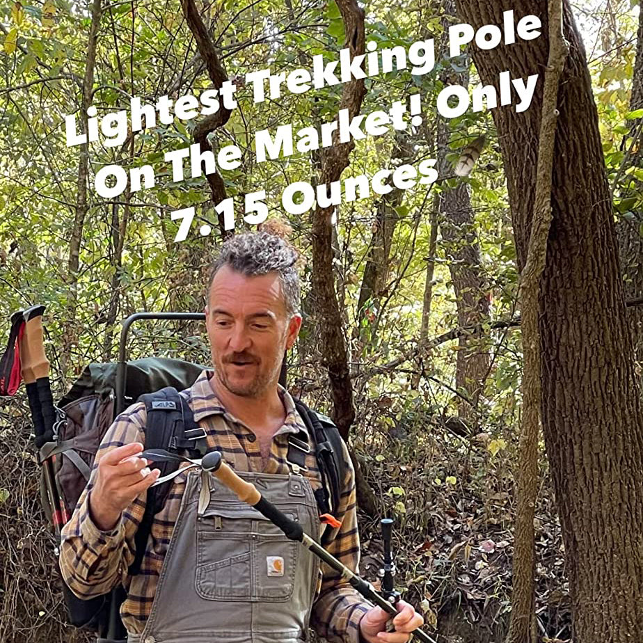 Pike Trail Carbon Fiber Trekking Poles Lightweight, Adjustable Hiking for Every Adventure