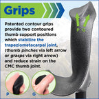 Motivator Swift Connect Travel Poles for Balance and Rehab - Patented Stability Grips