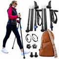 Motivator Swift Connect Travel Poles for Balance and Rehab - Patented Stability Grips